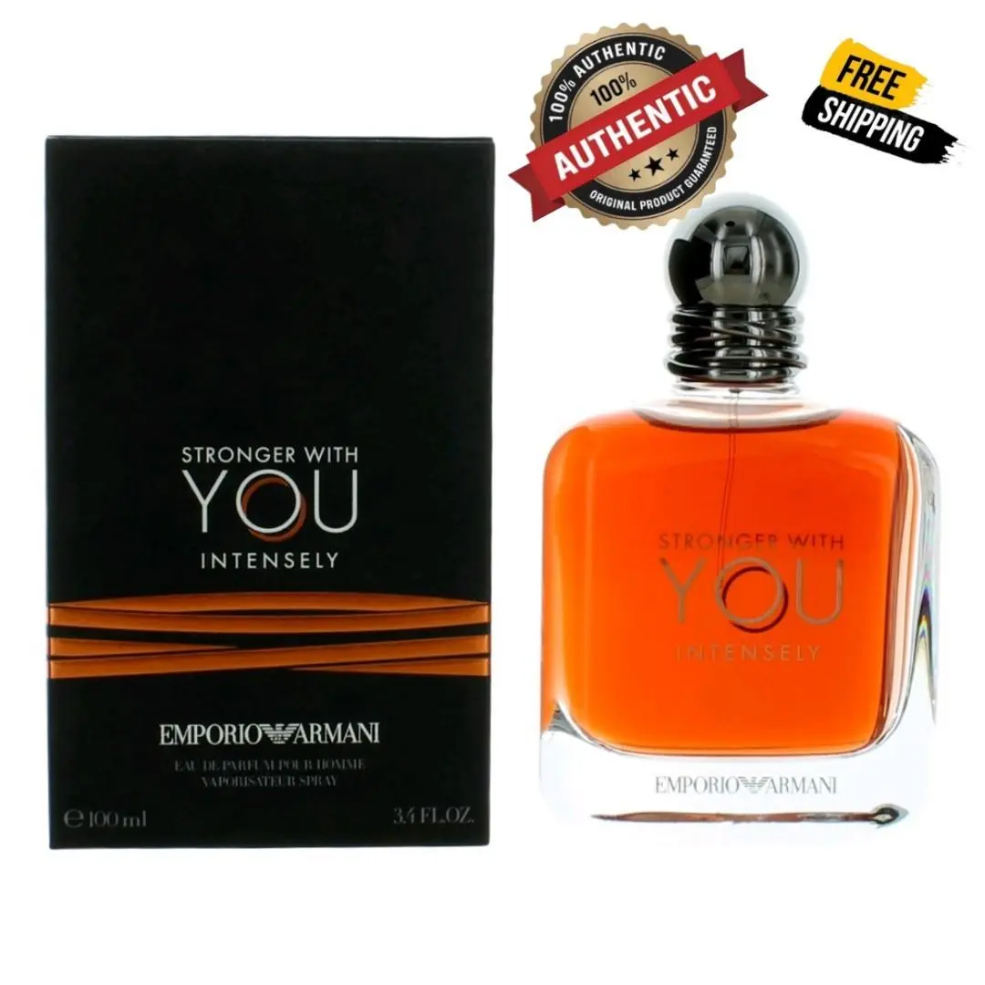 Stronger with You Intensely by Emporio Armani 3.4oz Edp Spray Men