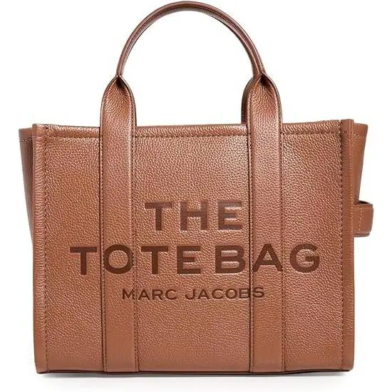 Marc Jacobs The Leather Medium Tote Bag - Argan Oil H004L01PF21-212