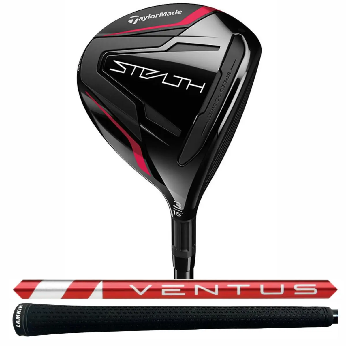 TaylorMade  - Stealth - Stealth - Red, Teal 0