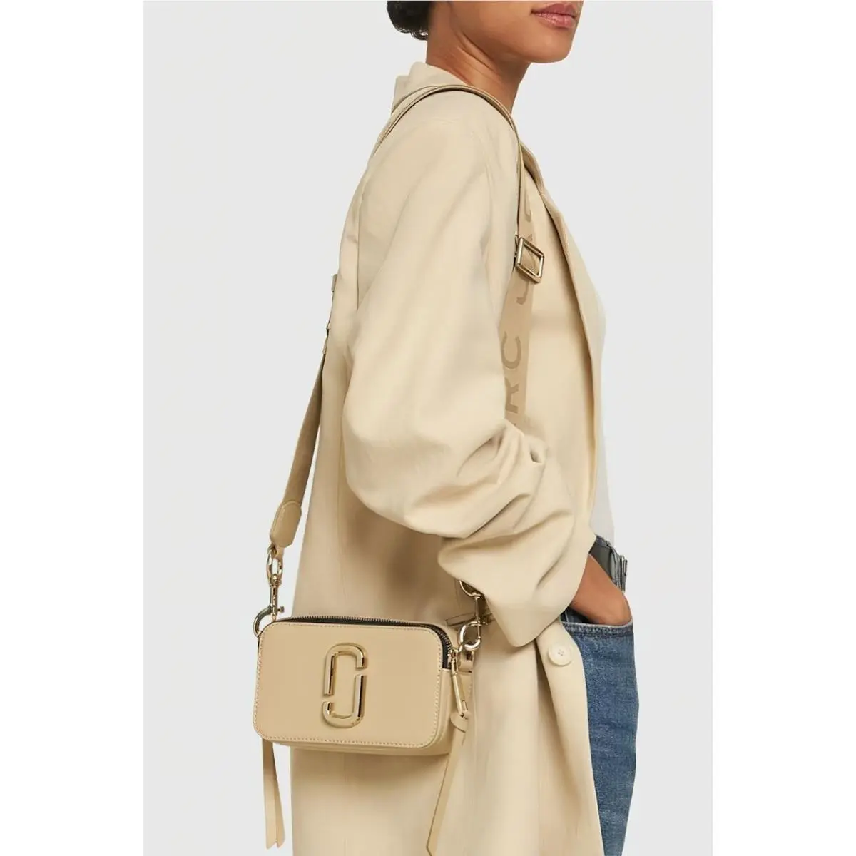 Marc Jacobs The Snapshot Dtm Bag Khaki Brown