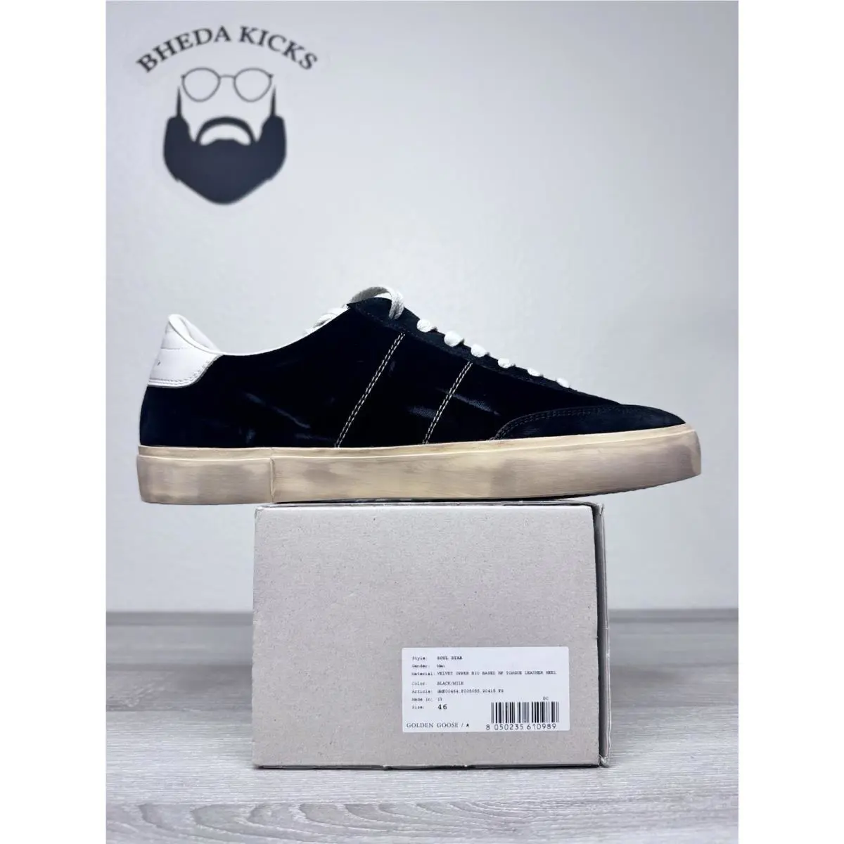 Golden Goose shoes - Golden Goose Soul Star - Soul Star - GMF00464 F005055 90415 FS - Black 3