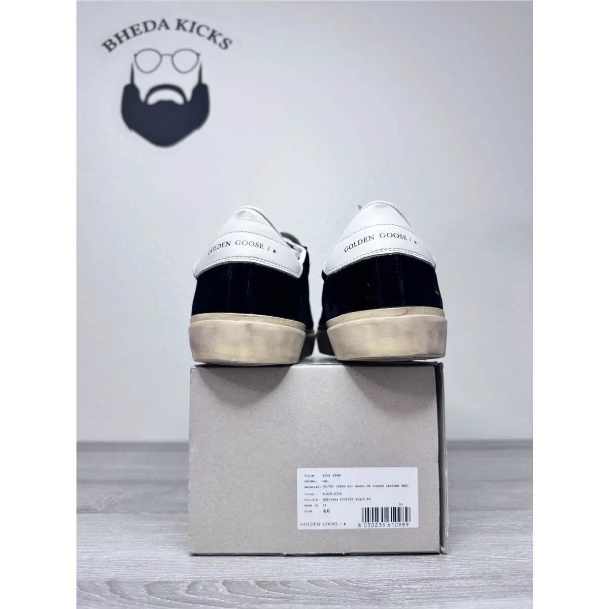 Golden Goose shoes - Golden Goose Soul Star - Soul Star - GMF00464 F005055 90415 FS - Black 5