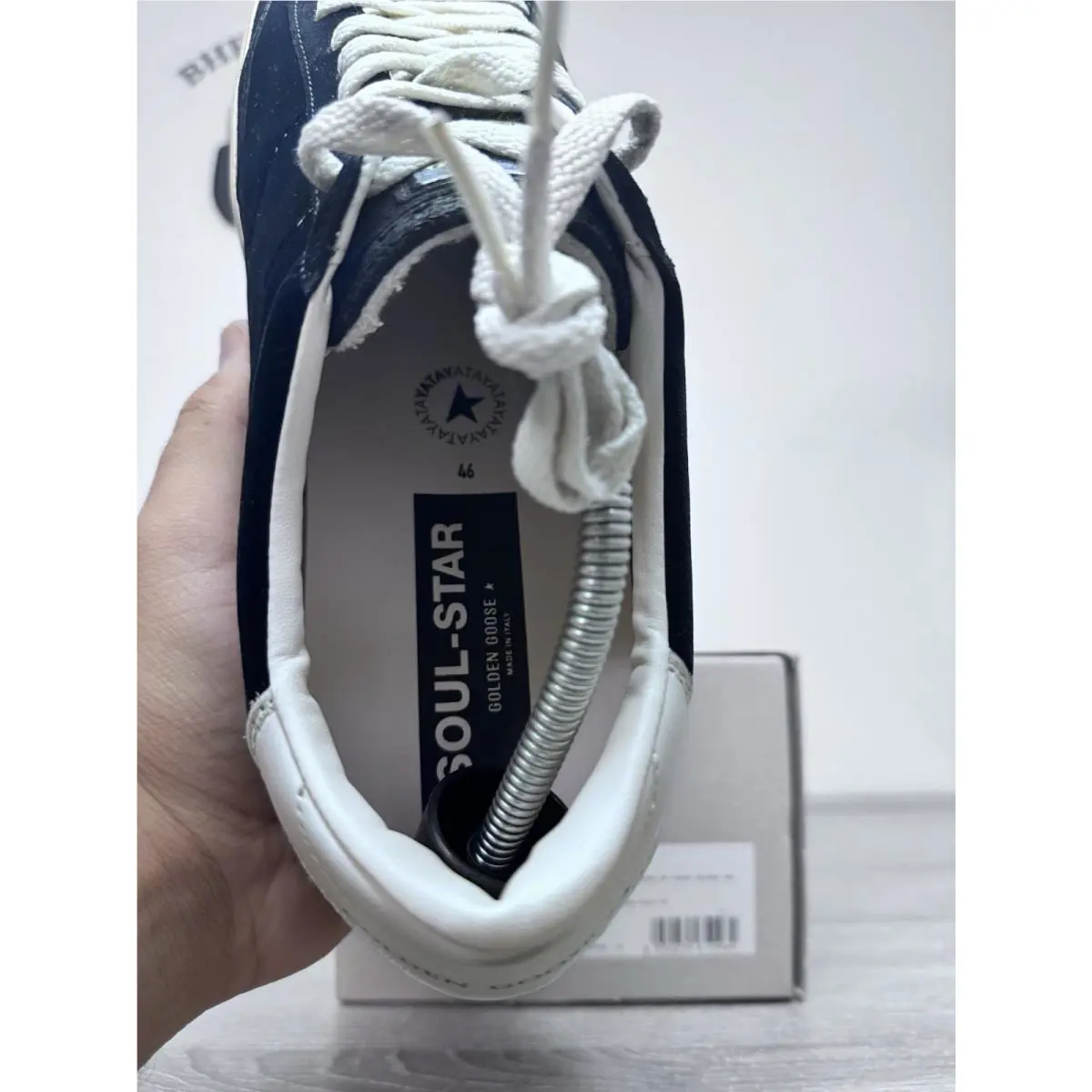Golden Goose shoes - Golden Goose Soul Star - Soul Star - GMF00464 F005055 90415 FS - Black 6