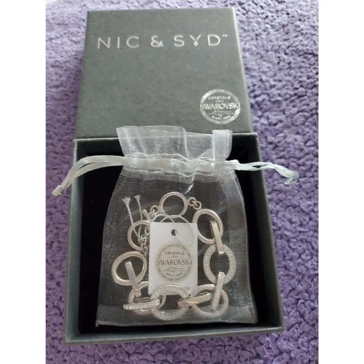 Nic Syd - Roval Bracelet - Crystal Swarovski