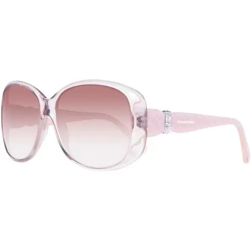 Swarovski SK0012 57F Sunglasses 60mm Transparent Pink / Pink Brown Gradient Lens