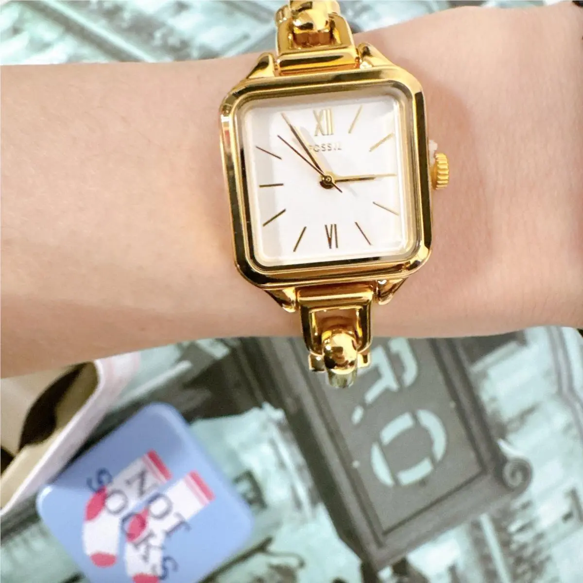 Fossil BQW5008 Colleen Three-hand Stainless Steel Women`s Watch BQ5008