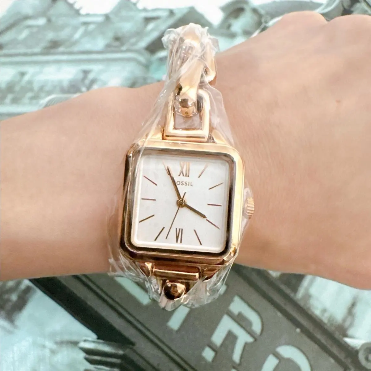 Fossil BQW5009 Colleen Three-hand Stainless Steel Women`s Watch BQ5009