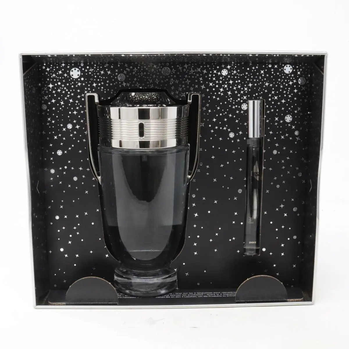 Paco Rabanne Invictus 2 Pcs Set Men: 6.7 Edt Spray + 0.34 Edt Spray