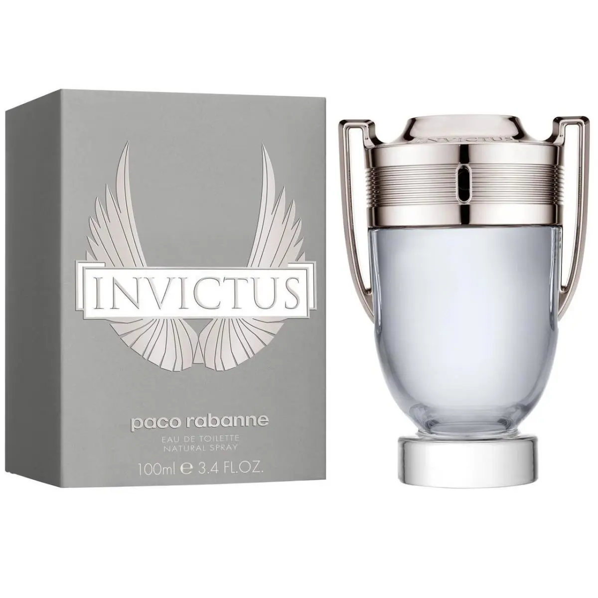 Paco Rabanne Invictus 3.4 Eau DE Toilette Spray For Men