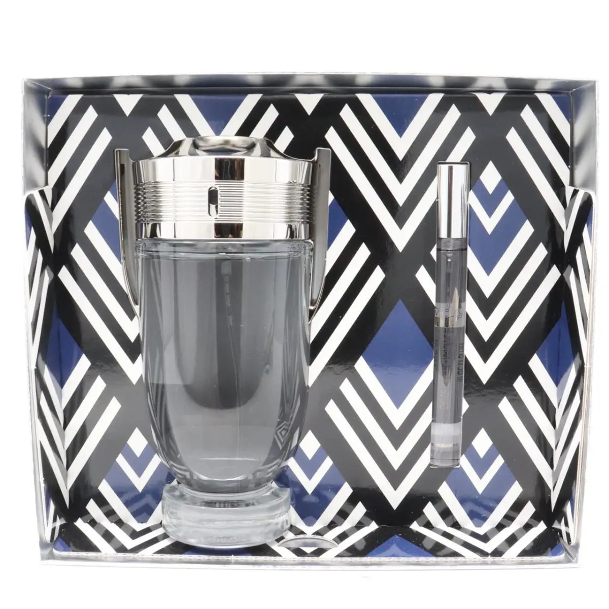 Paco Rabanne Invictus 2 Pcs Set For Men: 6.7 Edt Spray + 0.34 Edt Spray