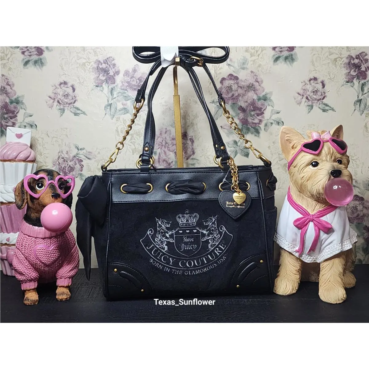Juicy Couture Liquorice Heritage Core Daydreamer Tote Bag Online