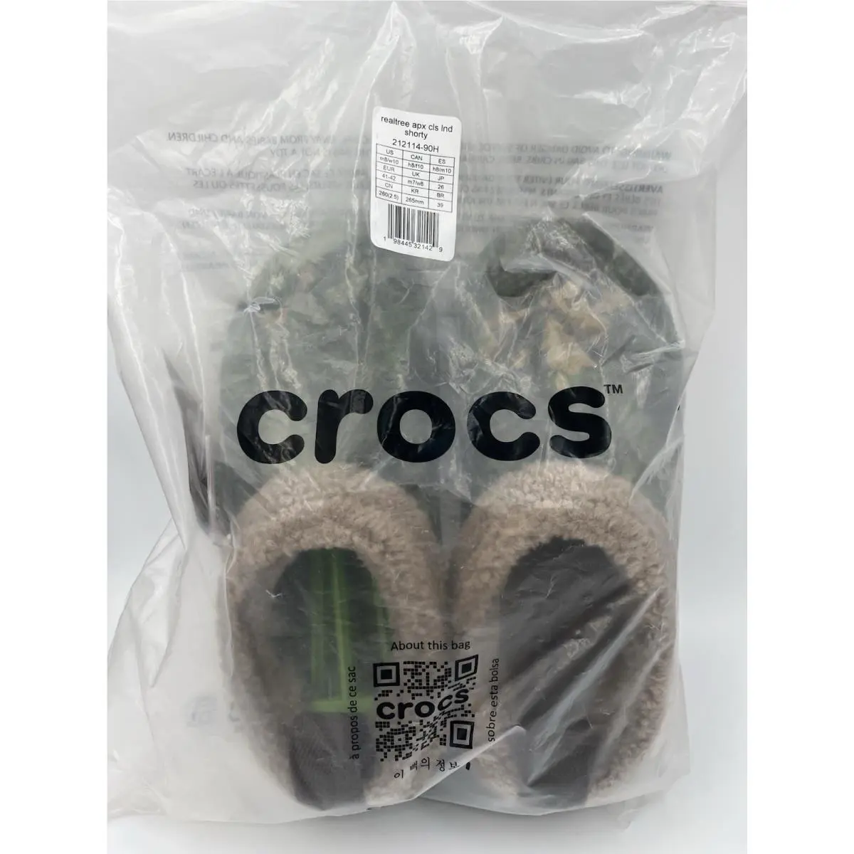 Crocs shoes - Crocs Realtree APX Lined - Realtree APX Lined - camouflage 4
