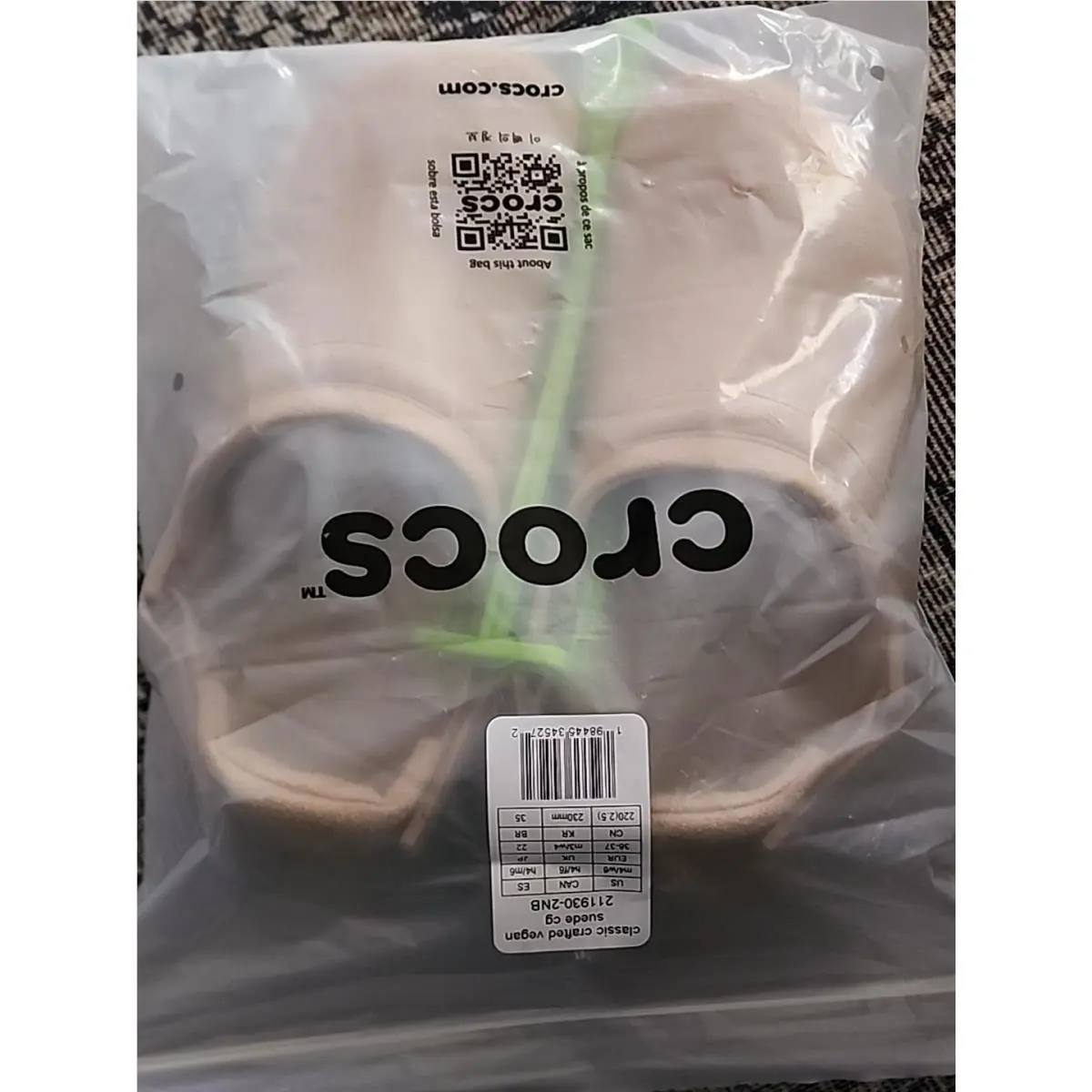 Crocs shoes - cashew Suede 3