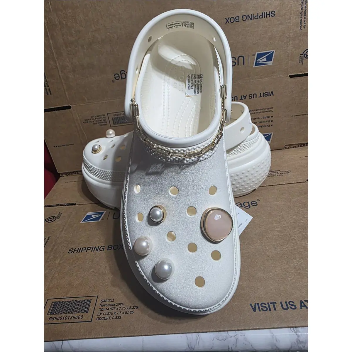 Crocs shoes - Crocs Crush - Crush - White 8