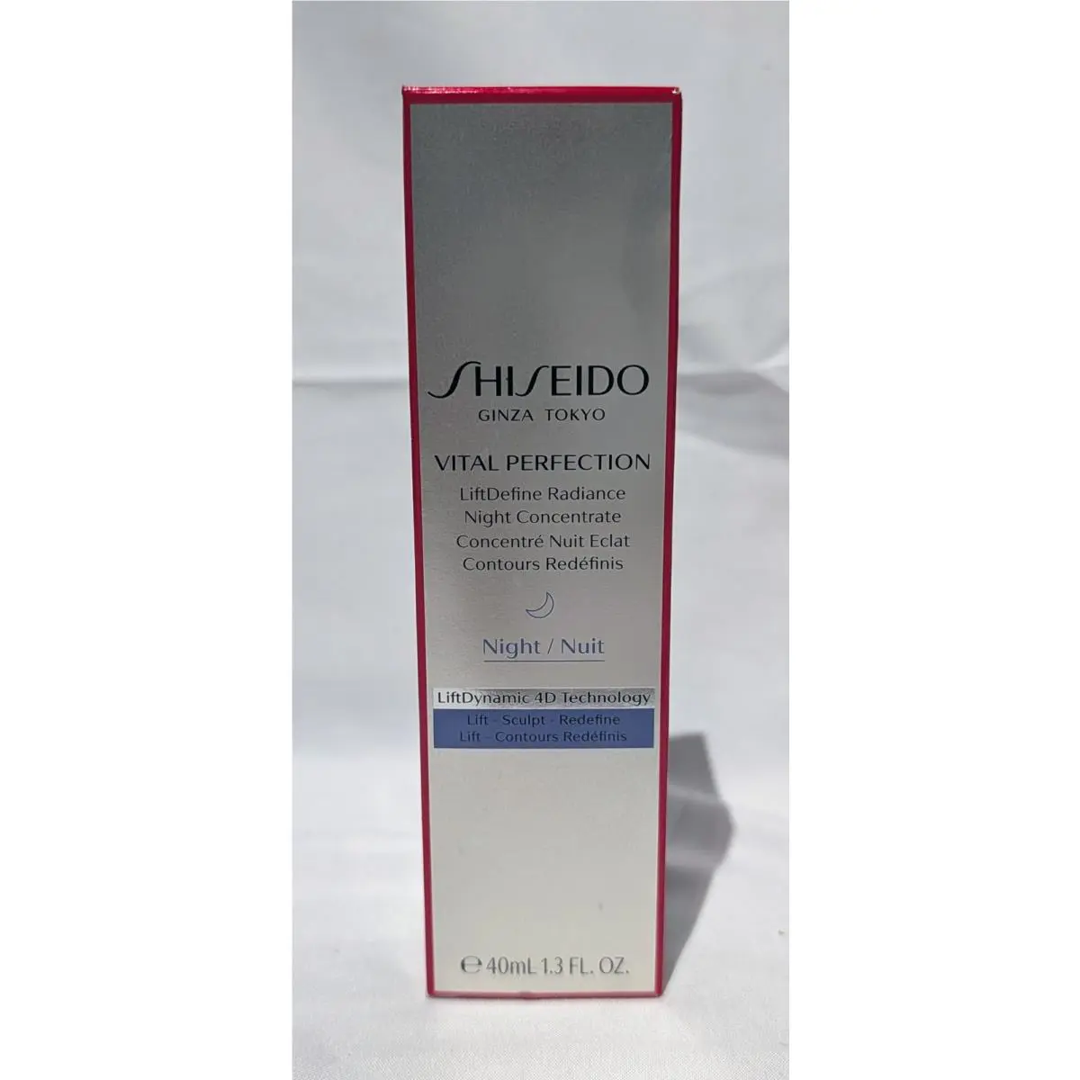 Shiseido Vital Perfection Liftdefine Radiance Night Concentrate 1.3oz/40ml
