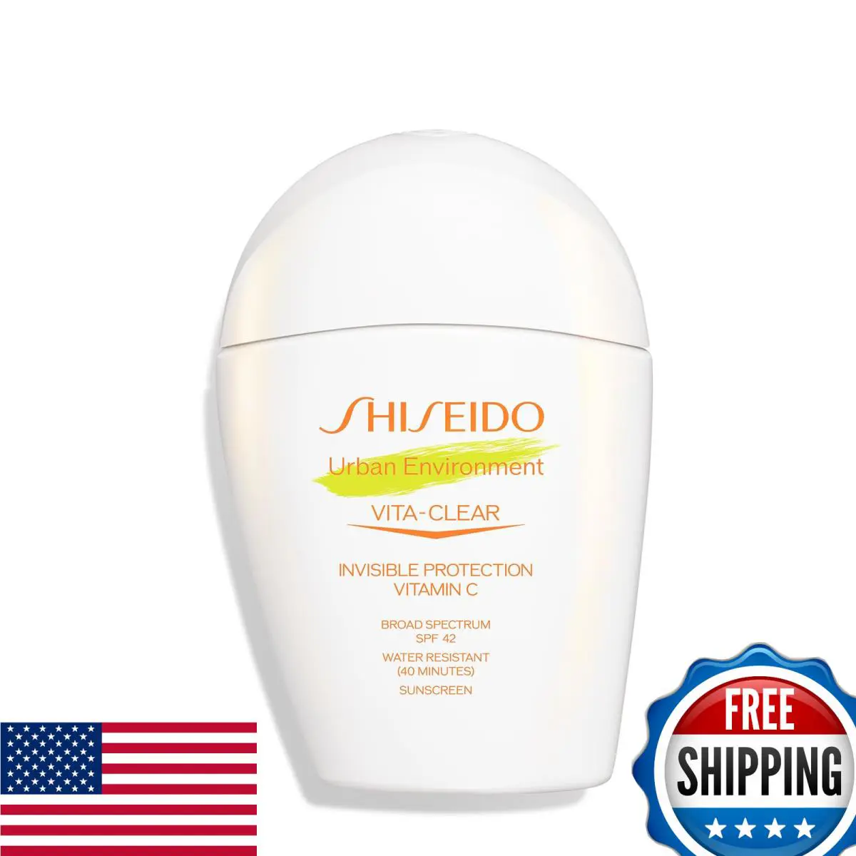 Shiseido Vita-clear Sunscreen Spf 42 - Invisible Formula with Vitamin C