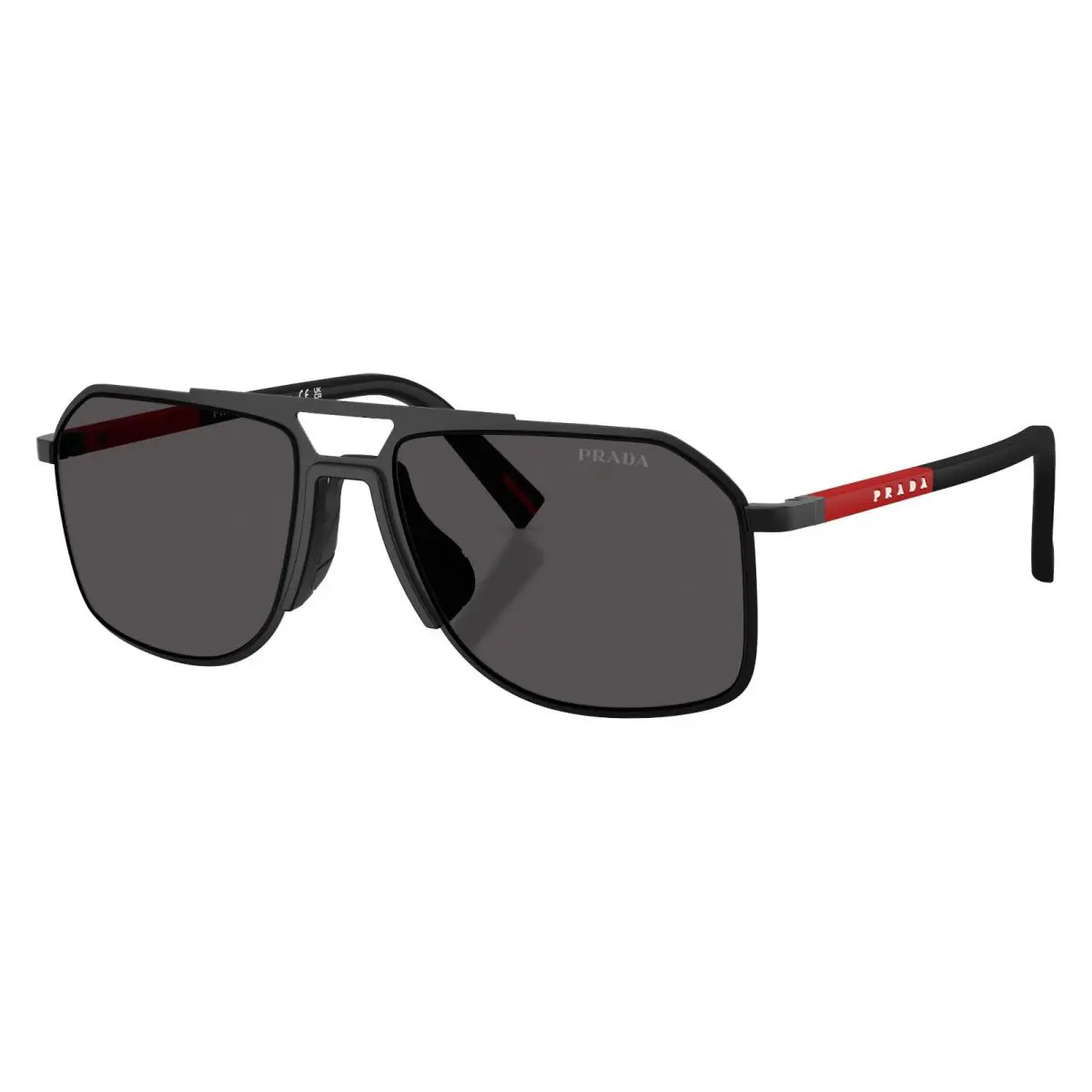 Prada Linea Rossa PS B51S 1BO06F Matte Black 56mm Sunglasses / /