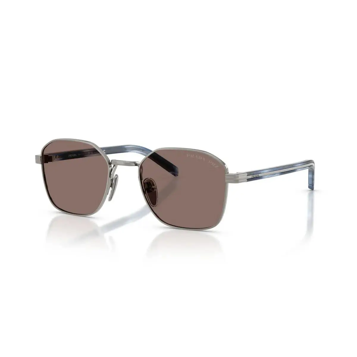 Prada PR C50S 5AV05C Gunmetal - Brown 53mm Sunglasses / /