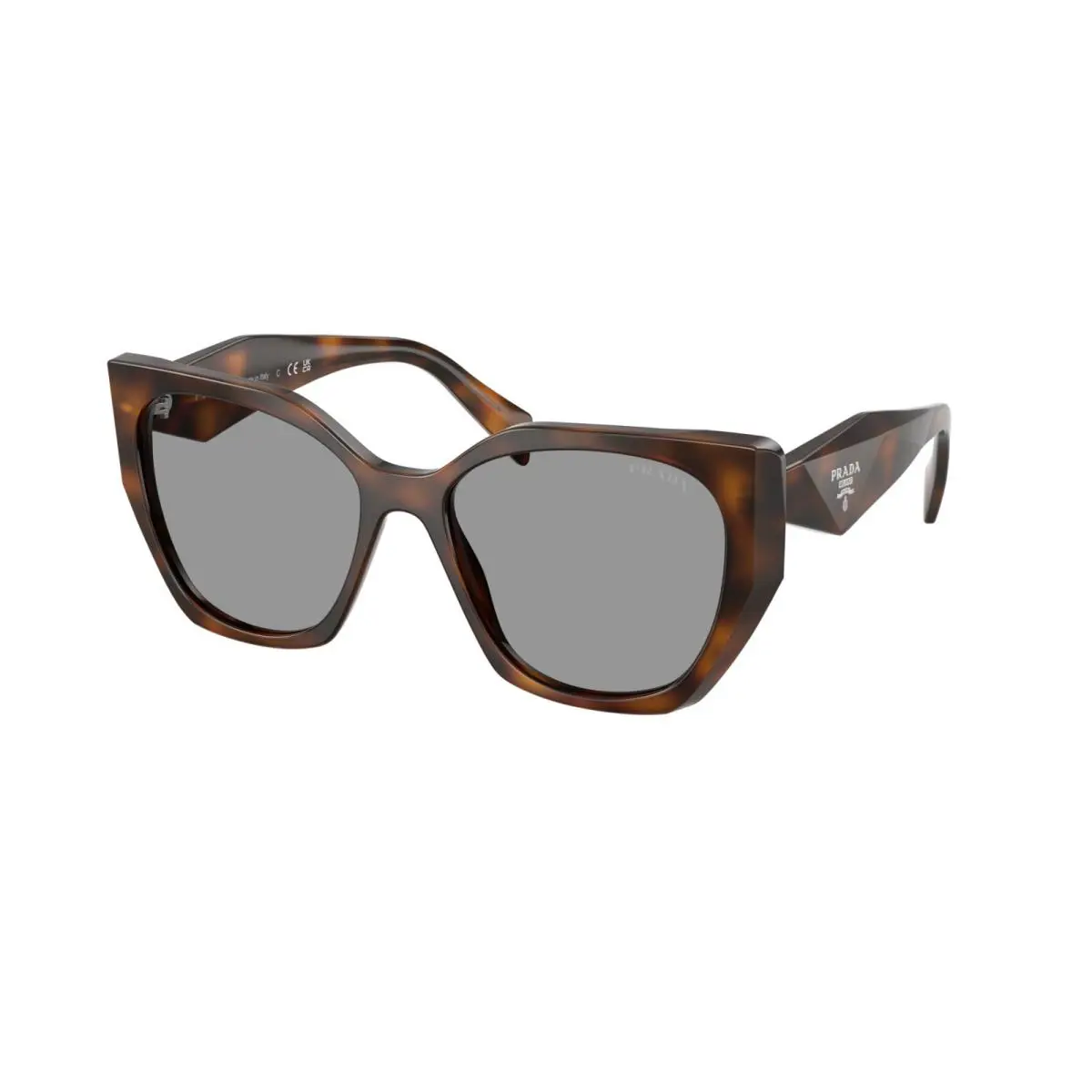 Prada PR 19ZS 20D50Q Havana Brown - Grey 55mm Sunglasses / /