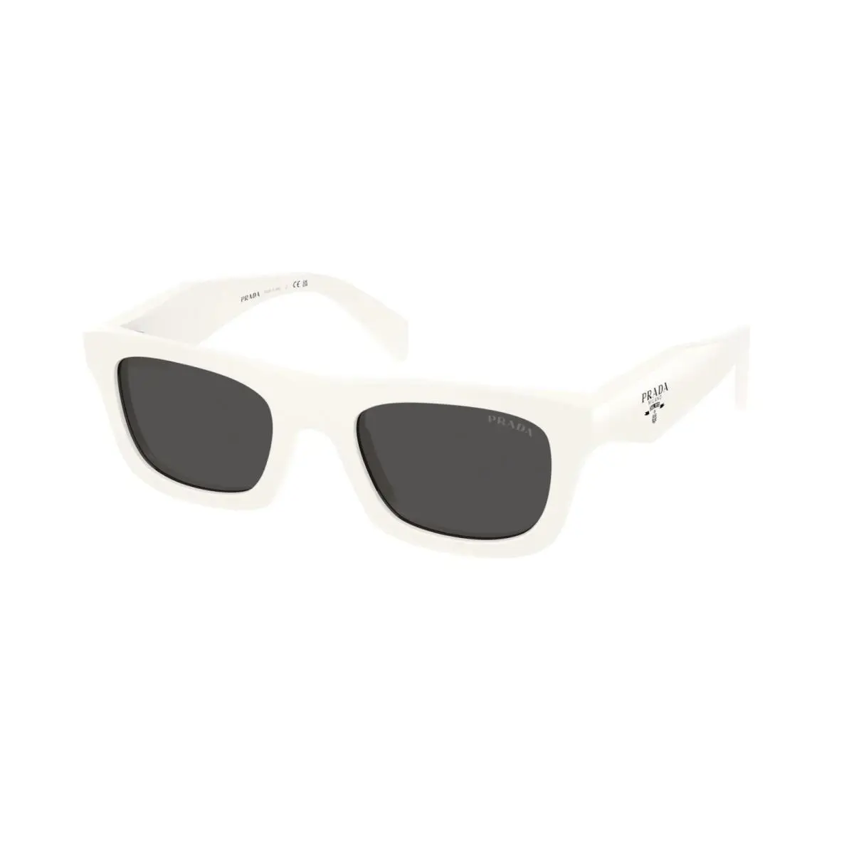Prada PR C06SF 17K08Z Talc - Grey 53mm Sunglasses /new/authentic/low Bridge Fit