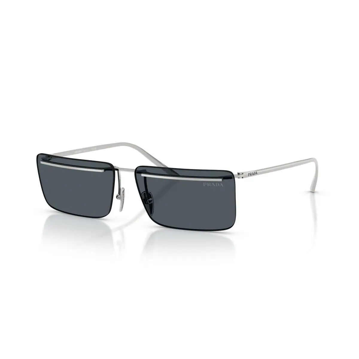 Prada PR C53S 1BC70B Silver - Grey 60mm Sunglasses / /