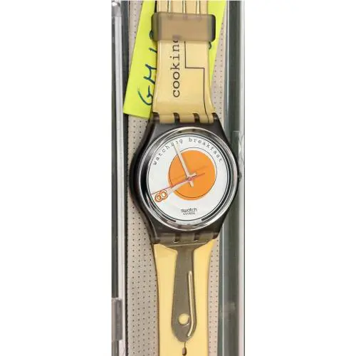 IN Box Vintage 1995 Swatch Watch Sunny Side Up Model GM135