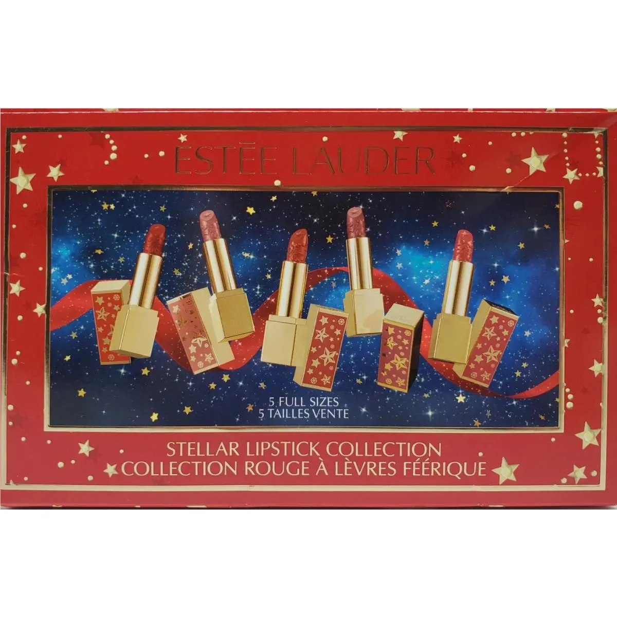 Estee Lauder Pure Color Envy Sculpting Lipstick 3.5g Full Size full set of 5 lipsticks-Estee Lauder 5-Pc. Stellar by Estée Lauder