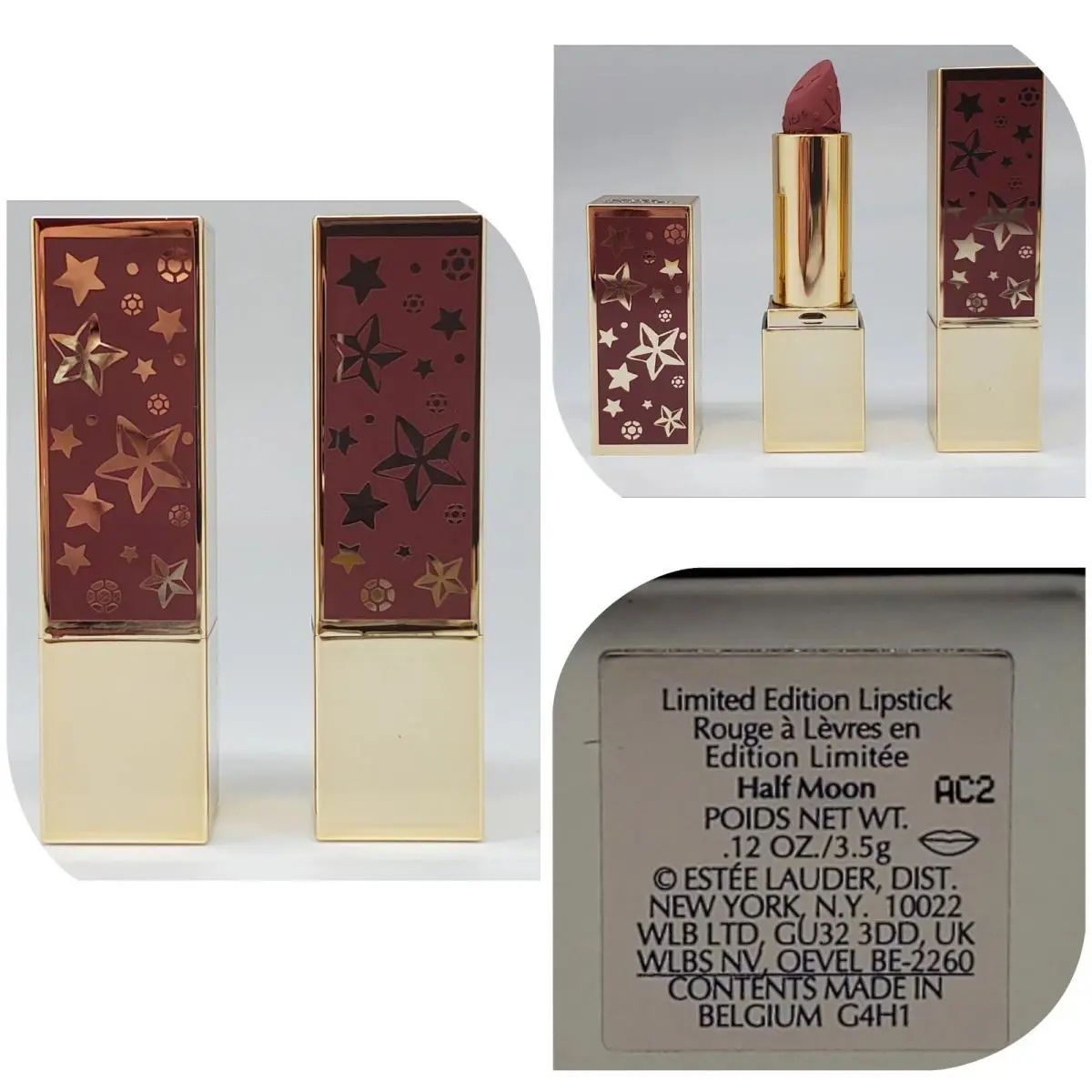 Estee Lauder Pure Color Envy Sculpting Lipstick 3.5g Full Size Half Moon (dusty mauve with a neutral undertone an by Estée Lauder