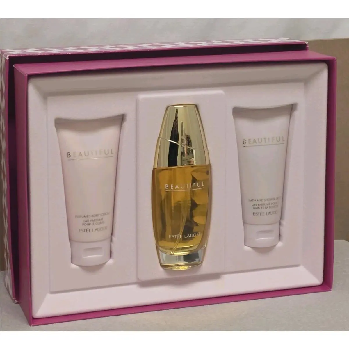 Beautiful Estee Lauder Romantic Favorites 75ml 2.5.Oz Edp SP 75ml BL 75ml SG Set