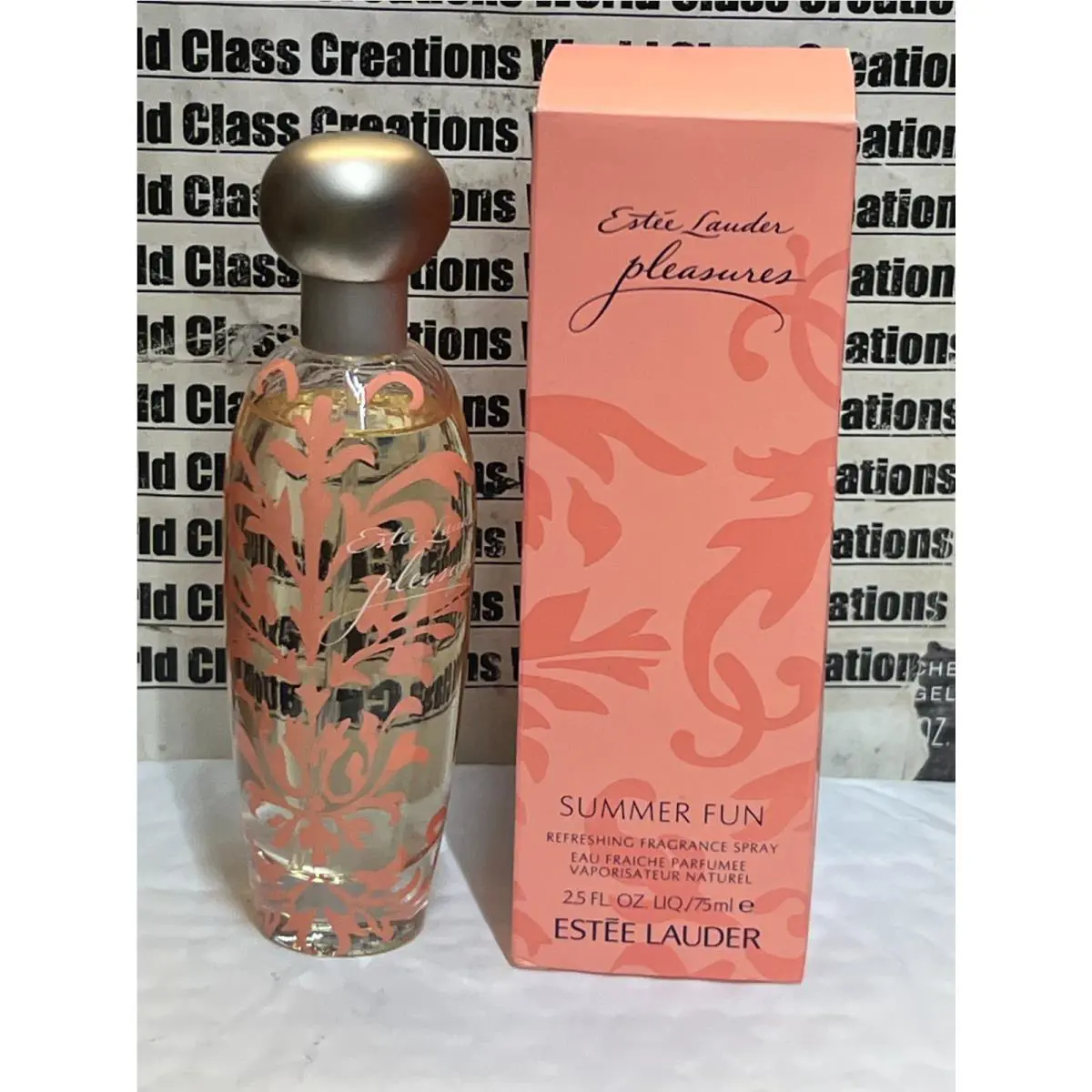 Estee Lauder Pleasures Summer Fun - 2.5 OZ Refreshing Fragrance Spray-rare