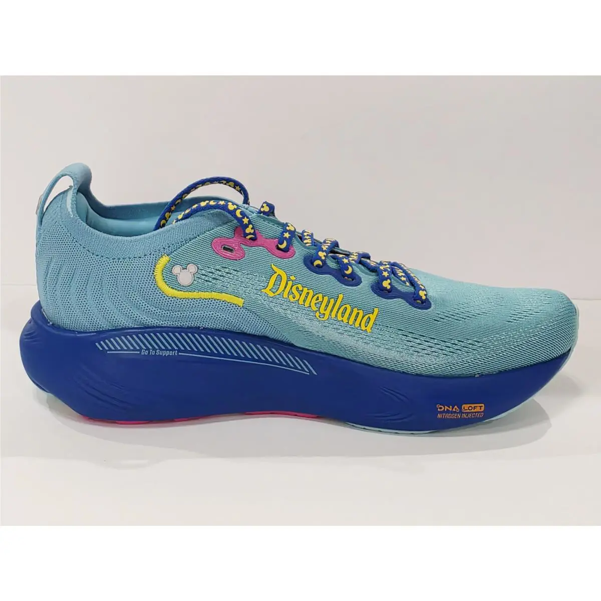 Brooks shoes - Brooks Adrenaline GTS25 DISNEYLAND RunDisney 2026 - Blue/Yellow (UPC: 195394833690) 21