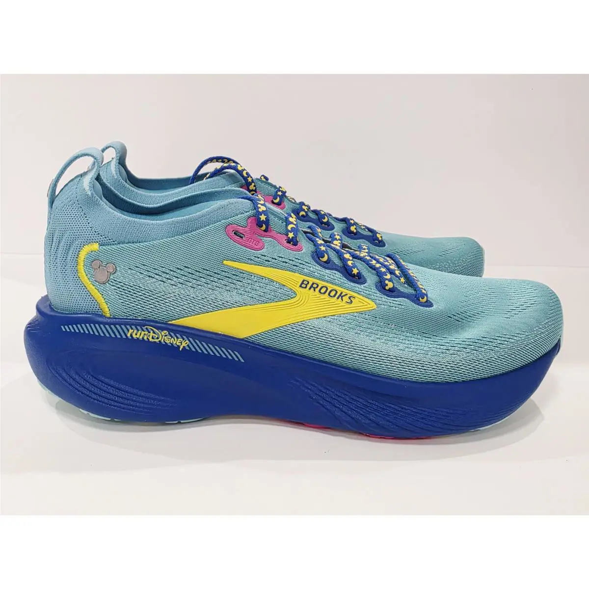 Brooks shoes - Brooks Adrenaline GTS25 DISNEYLAND RunDisney 2026 - Blue/Yellow (UPC: 195394833690) 6