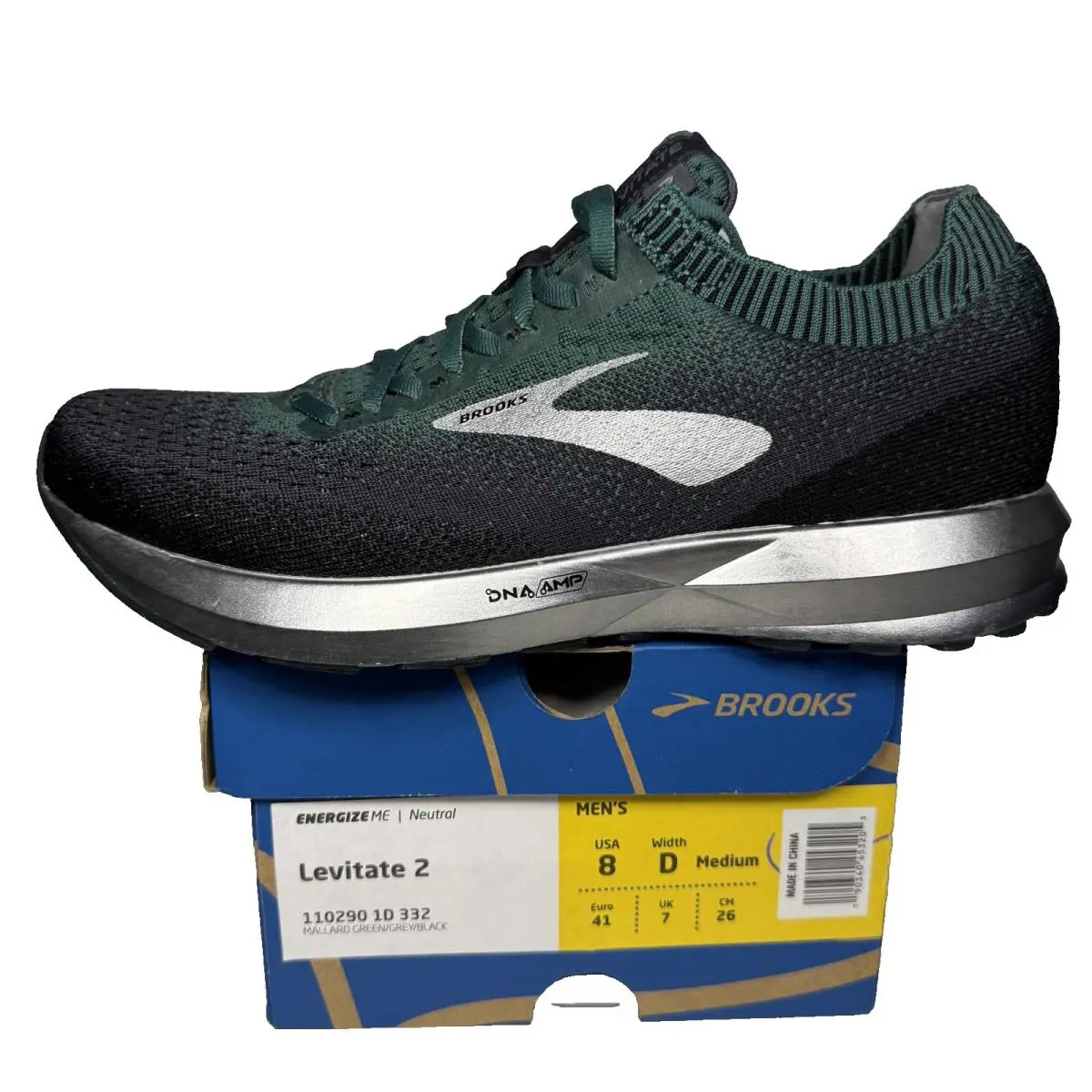 Brooks shoes - Brooks Levitate 2 - Levitate - 1102901D332 - Green 4