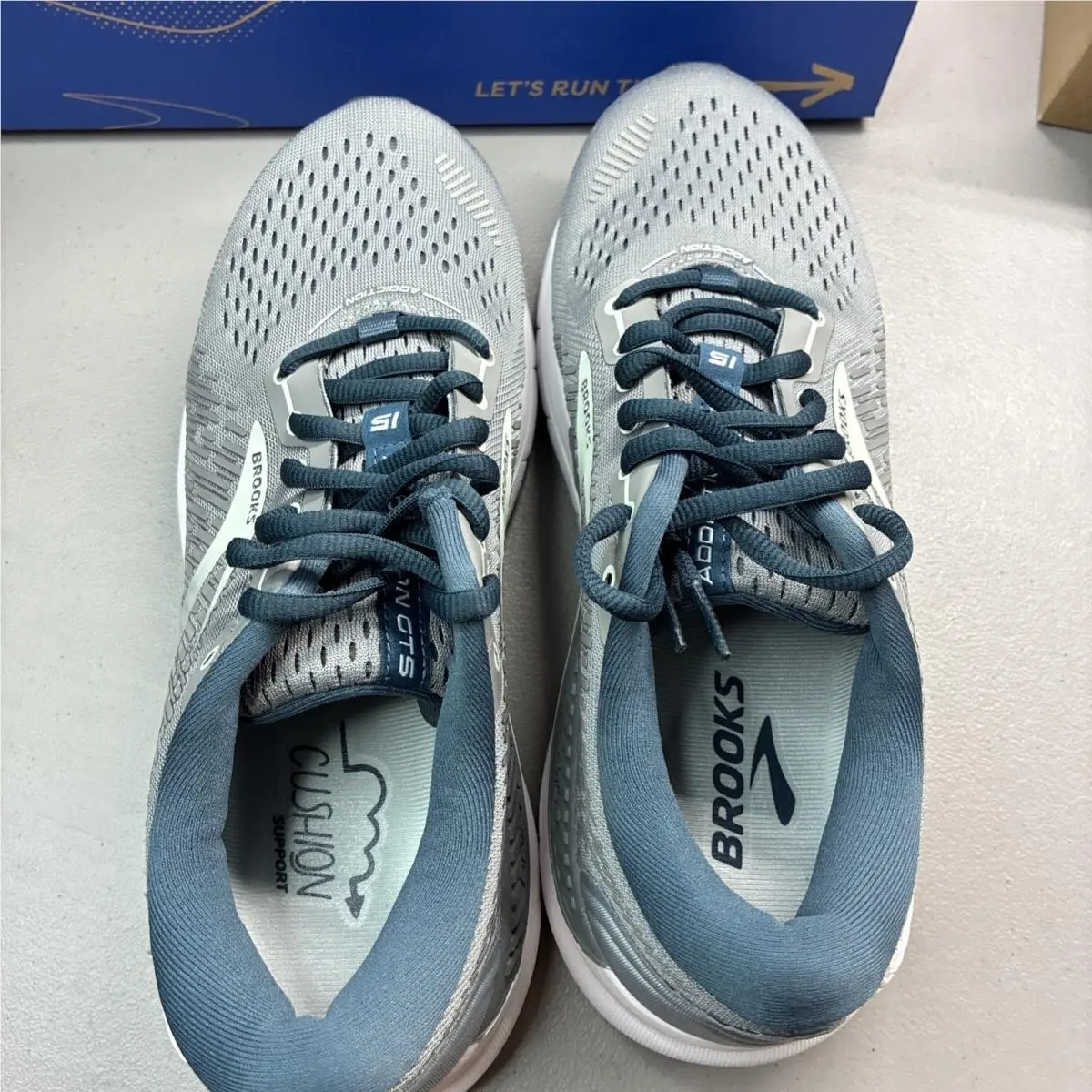 Brooks shoes - Brooks Addiction - Addiction - 1203521D099 - Gray 3