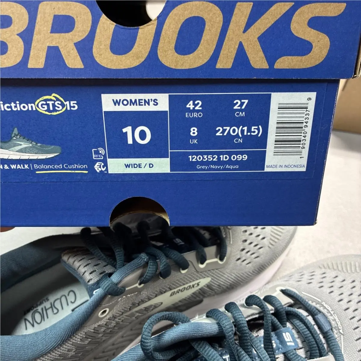 Brooks shoes - Brooks Addiction - Addiction - 1203521D099 - Gray 5