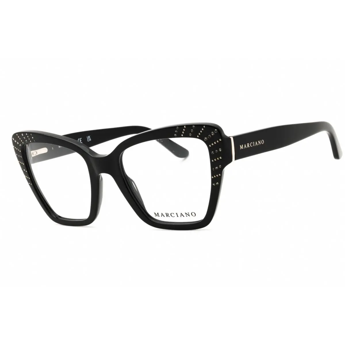 By Marciano GM50034-001 Eyeglasses Black Clear Lens 53mm Women by Guess