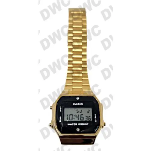 Casio Men`s Diamond Series A159WGED-1 Watch Stainless Steel