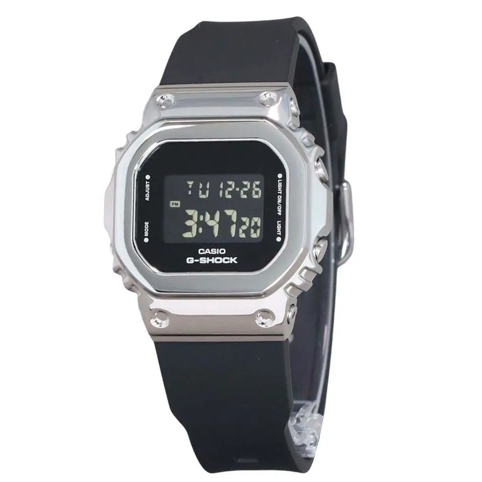 G-shock Digital Metal Bezel Resin Strap Quartz GM-5600U-1 200M Men`s Watch by Casio