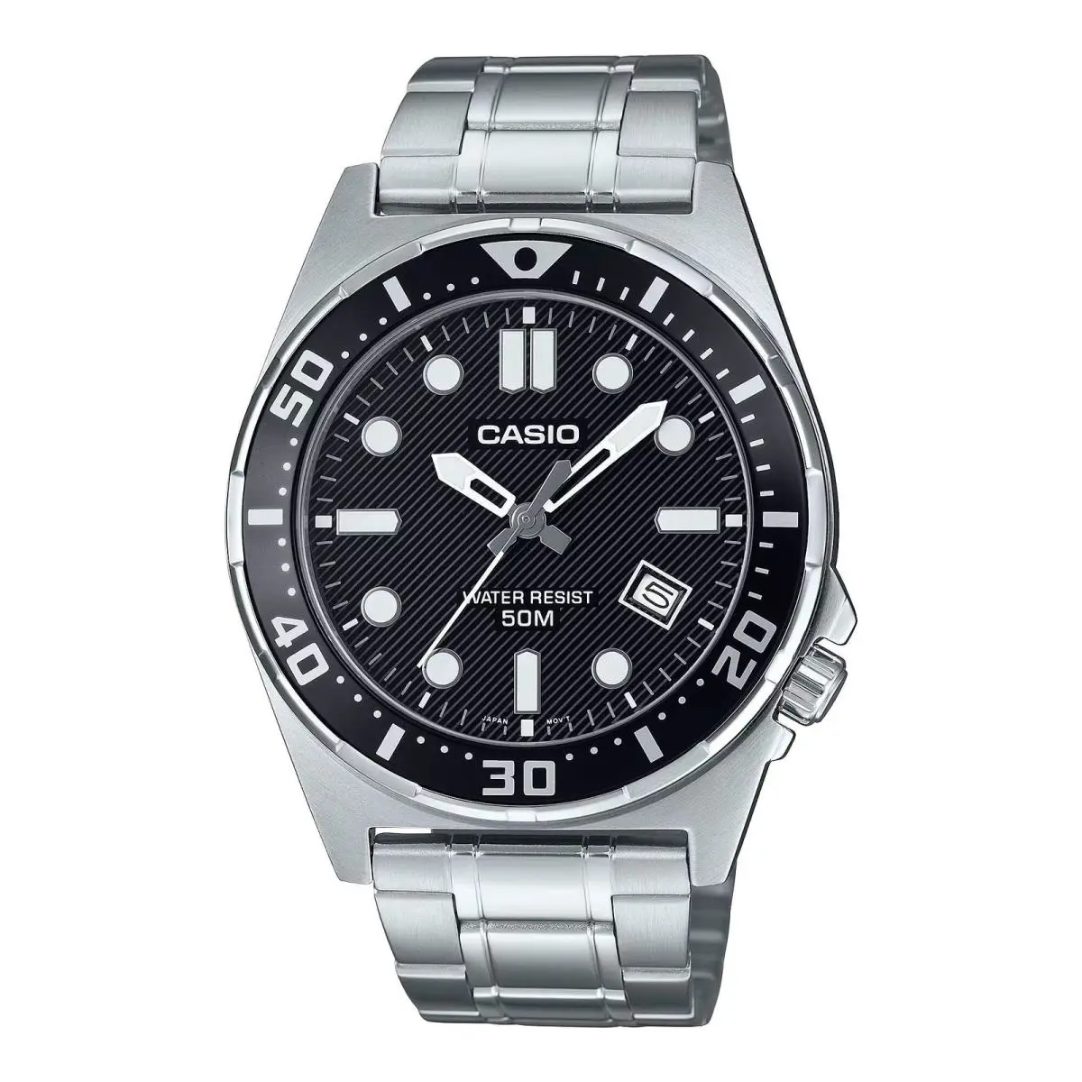 Casio MTD-135D-1AV Black Dial Quartz Analog Divers Watch