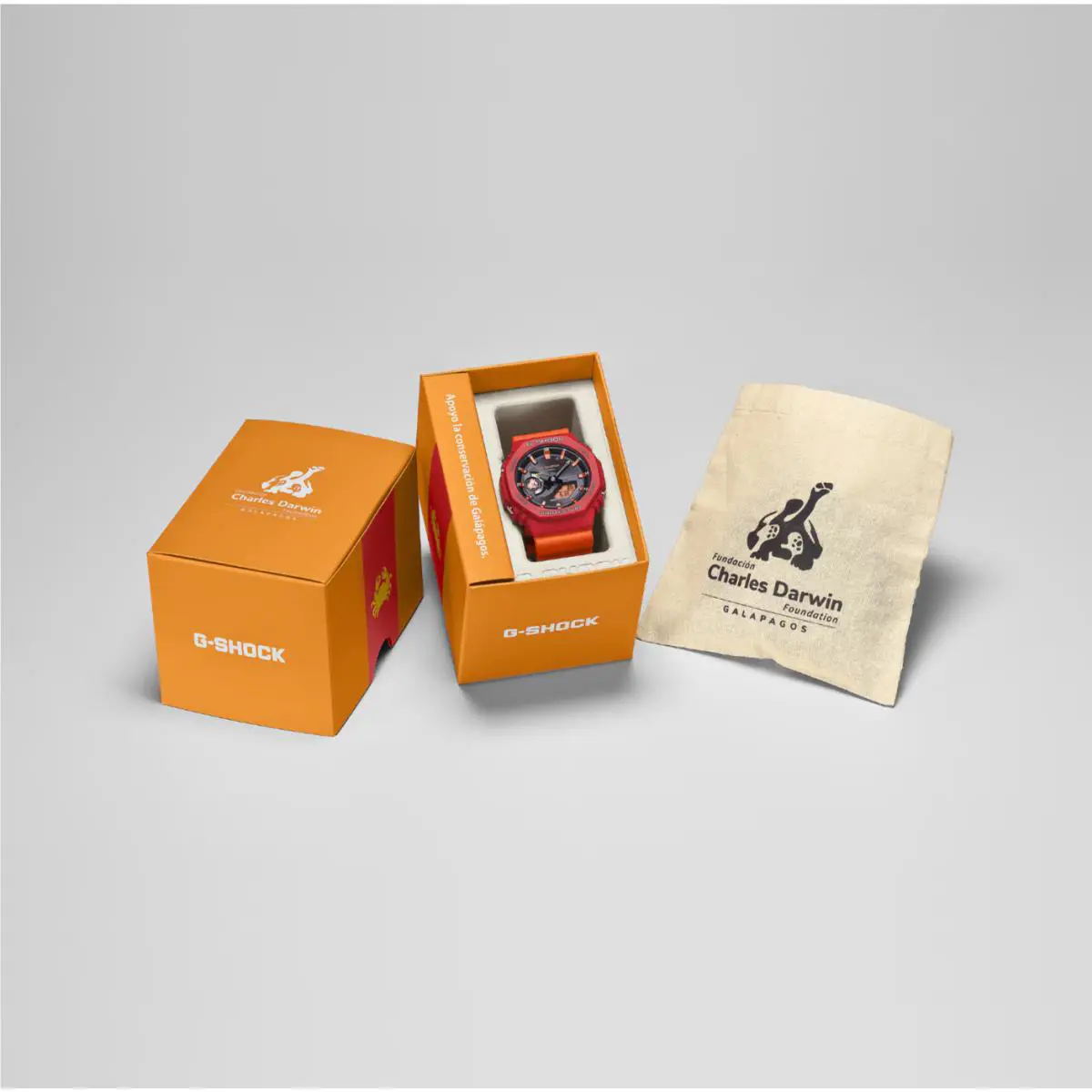 G-shock x Charles Darwin Foundation Collaboration GAB2100DF-4A by Casio