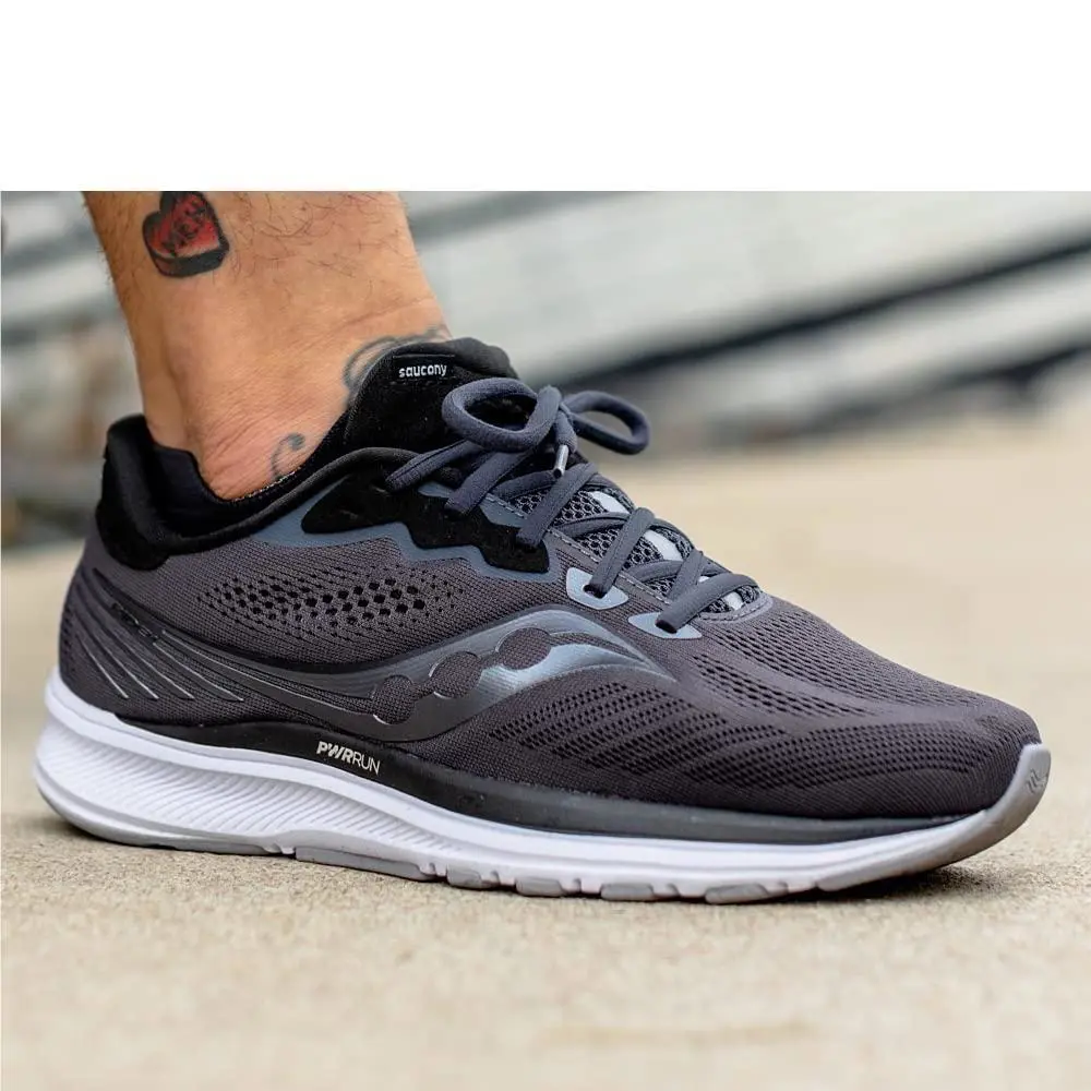 Saucony shoes - Charcoal/Black (UPC: 194917418192) 0