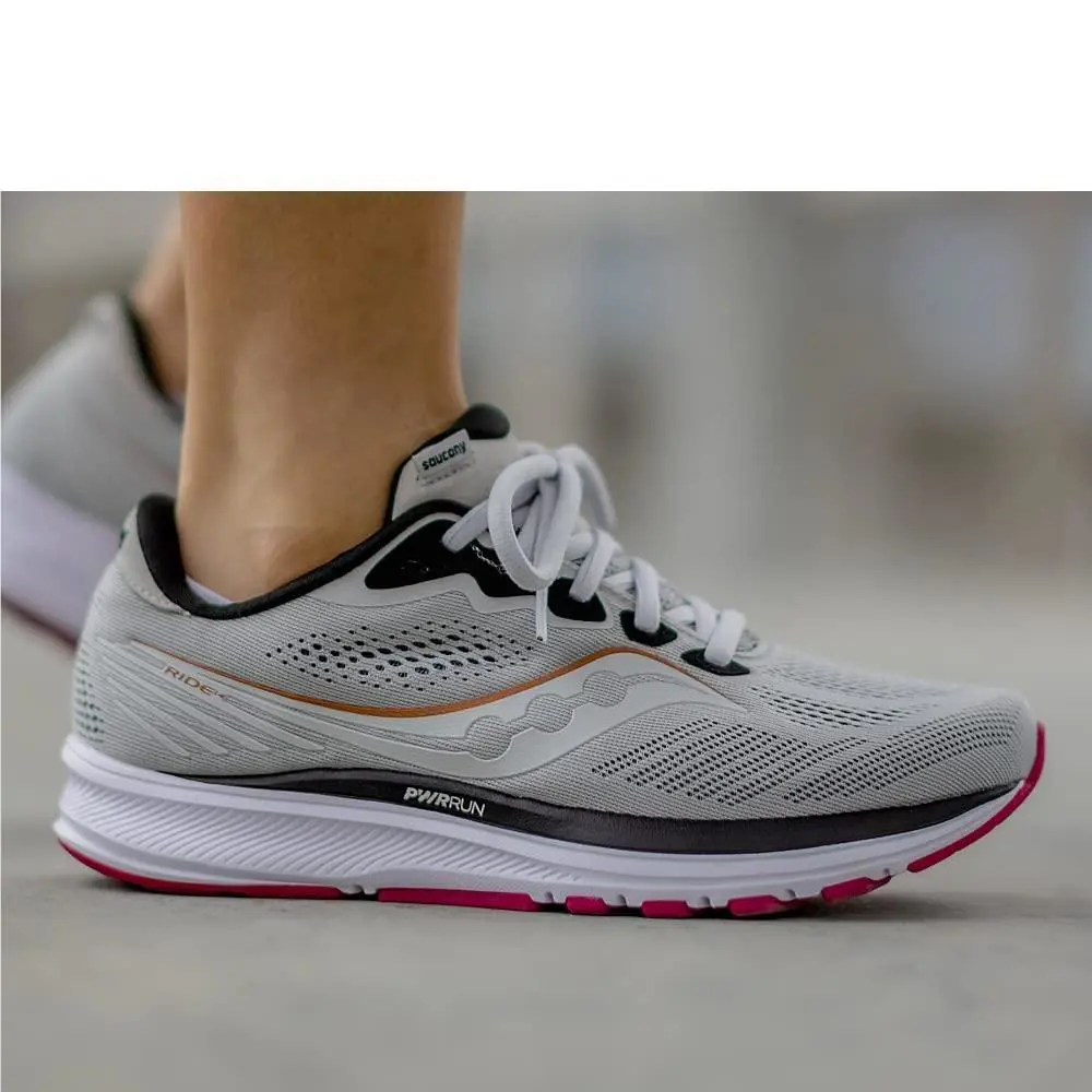 Saucony shoes - Fog/Cherry (UPC: 194917422120) 9