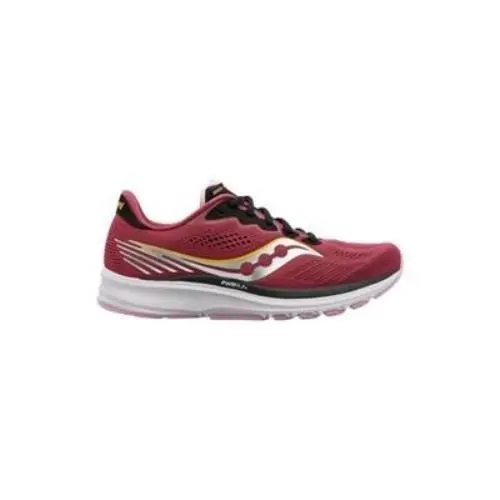 Saucony Womens Ride 14 Supportive Running Shoe 6.5 Quartz/vizigold