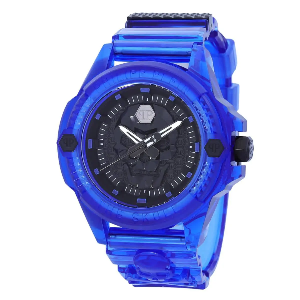 The Skull Quartz Black Dial Men`s Watch PWWAA0323 by Philipp Plein