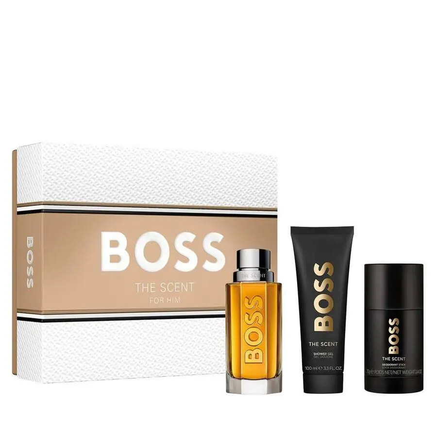 Hugo Boss Men`s The Scent Gift Set Fragrances 3616305265210
