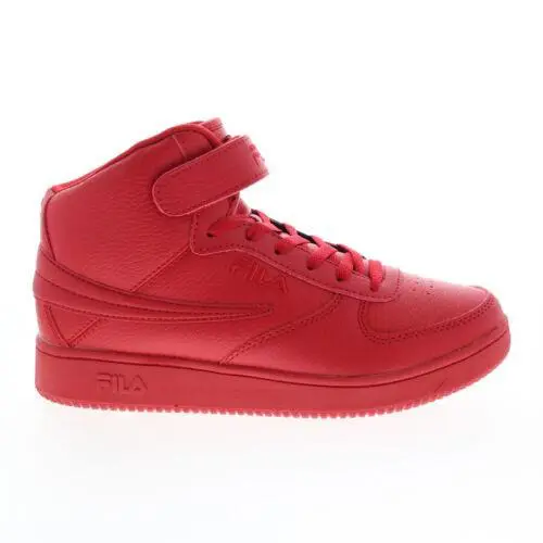 Fila Men`s A-high Sneakers Red/red/red - 1CM00540-600 Red/red/red - RED/RED/RED