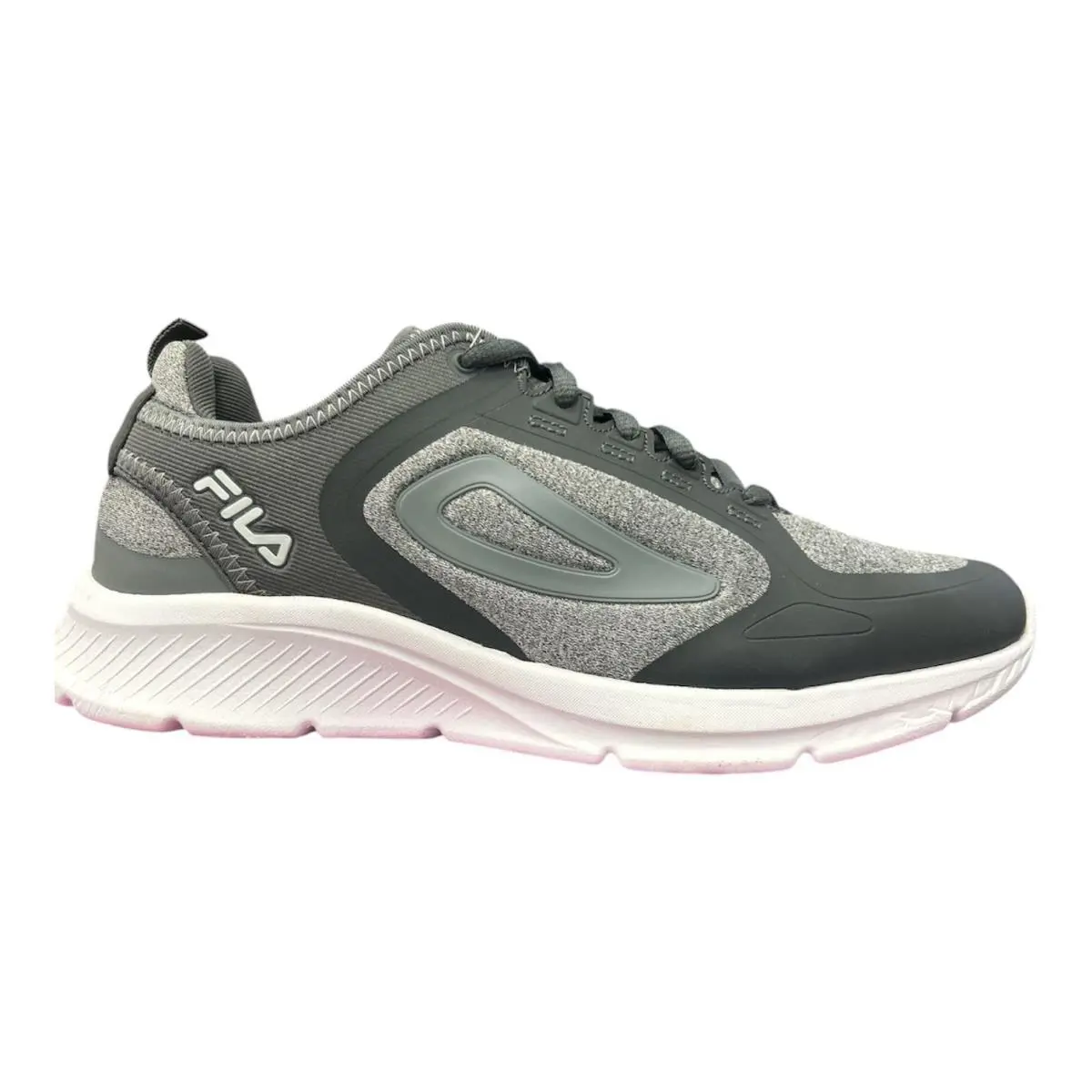Fila Womens Memory Speedchaser Performance Running Shoes Gray 9 Medium B M - Gray