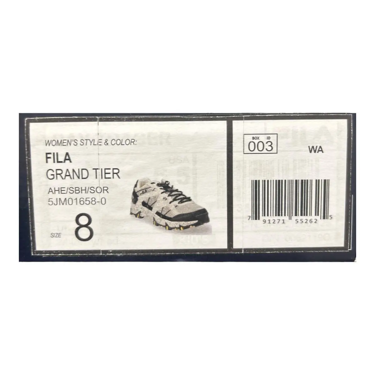 Fila shoes - Fila Grand Tier - Grand Tier - black,grey,yellow 2