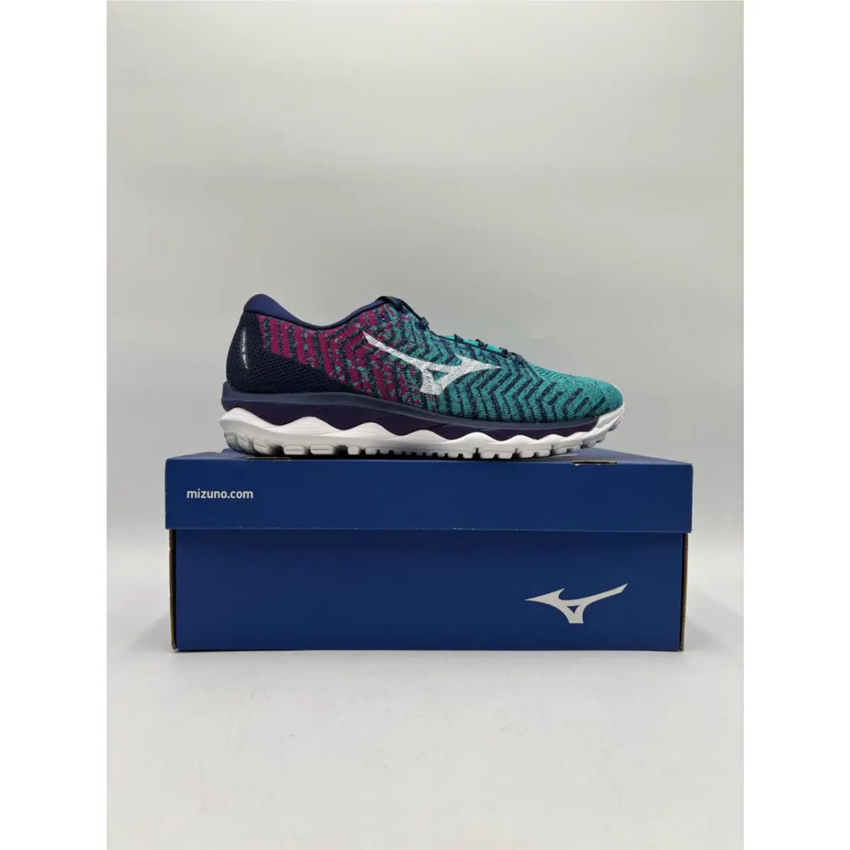 Mizuno shoes - Mizuno Wave Sky - Wave Sky - Blue 8