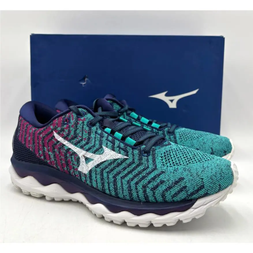 Mizuno shoes - Mizuno Wave Sky - Wave Sky - Blue 9